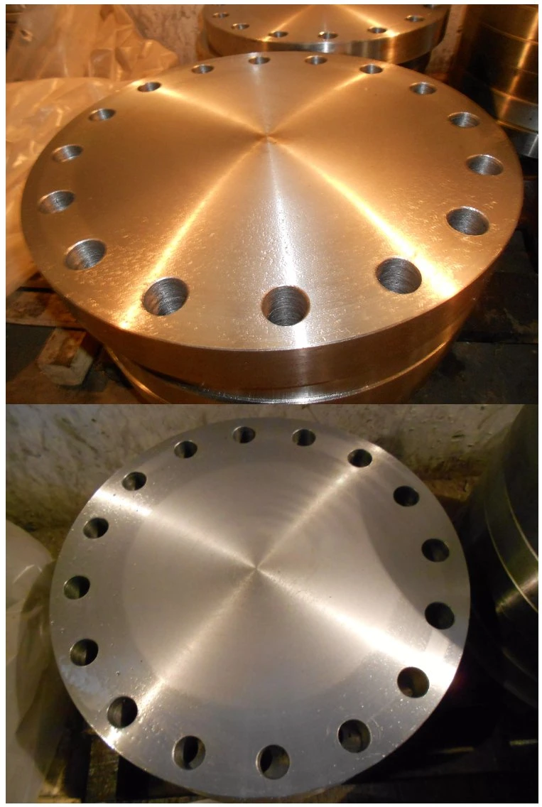 ANSI DIN En BS JIS ISO Standard Forged Steel Blind Flange for Oil Gas Pipeline