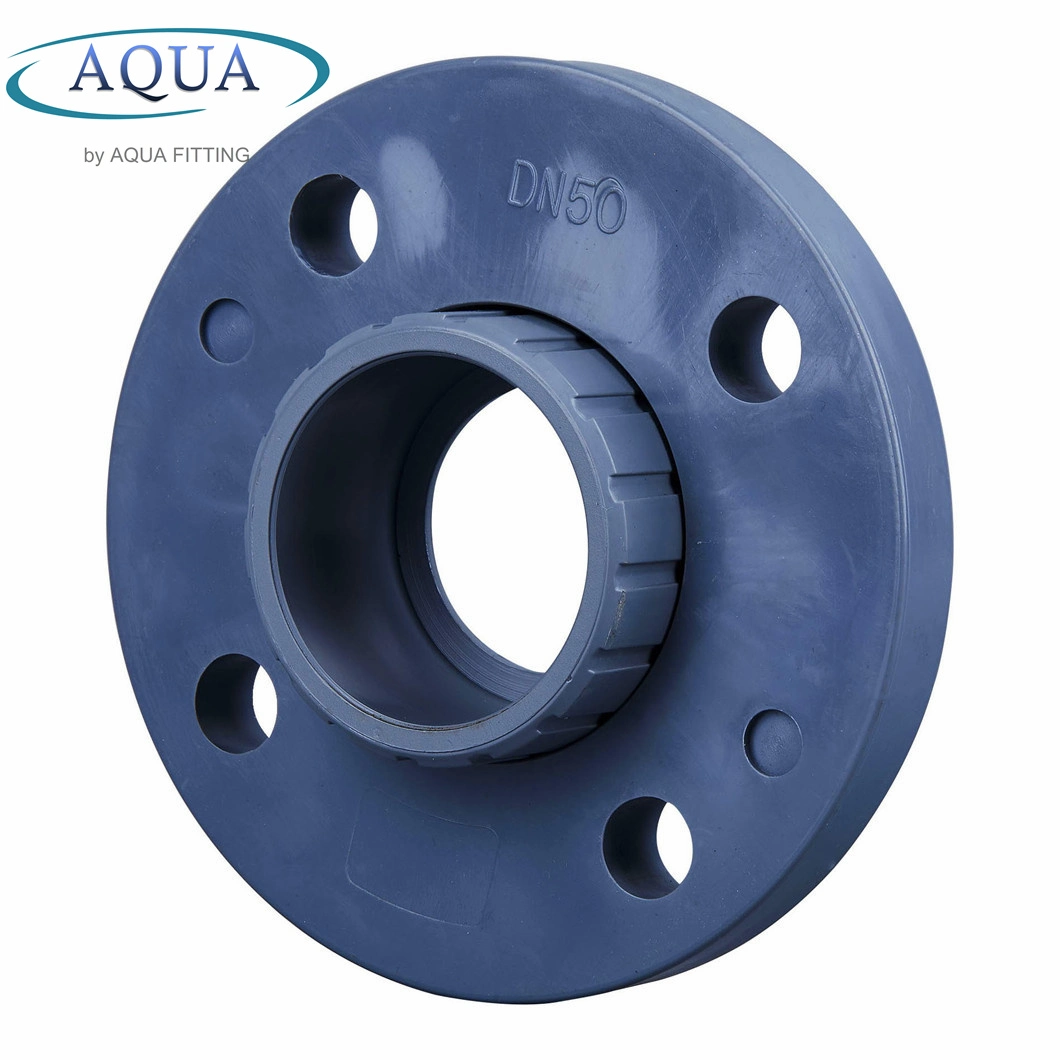 DIN JIS Standard CPVC Plastic Van Stone Flange for Industry